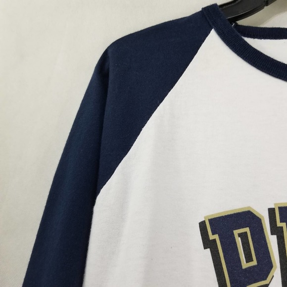 Vintage Adidas Shirt Pitt Baseball Raglan 1980s Medium USA Made - Picture 11 of 12